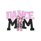 Dance Mom Sequin Embroidered Patch