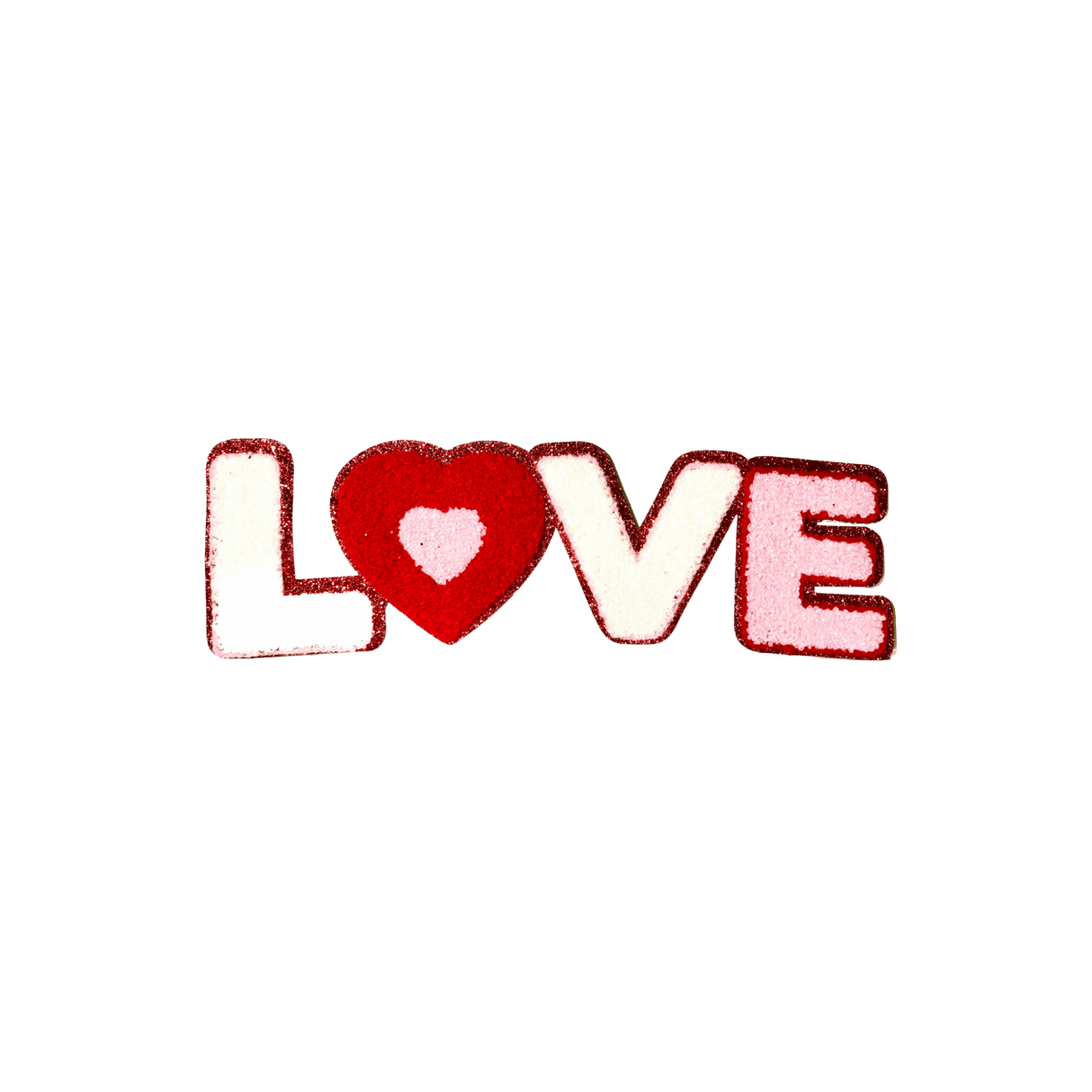 Love Patch - Sequin & Embroidered