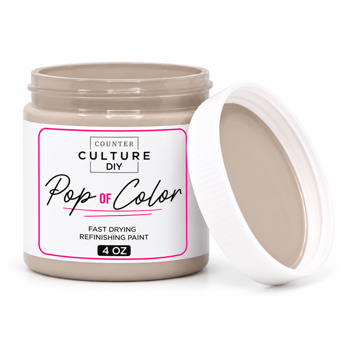 Wet Sand Acrylic Chalk-Like Paint - 4 oz Pop of Color