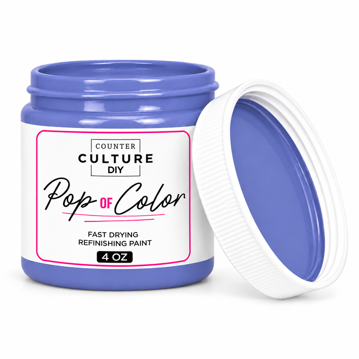 Wisteria Acrylic Chalk-Like Paint - 4 oz Pop of Color