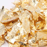 Gold foil glitter flakes