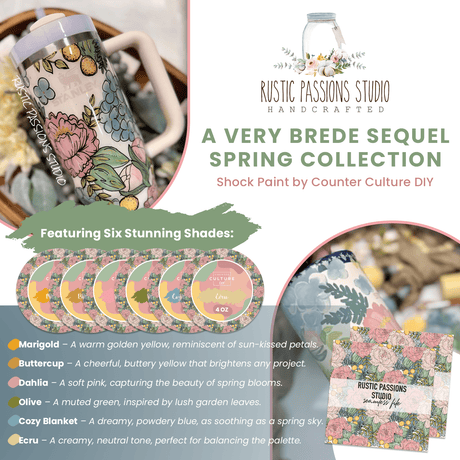 A Very Brede Sequel – Spring Collection | Shock Paint by Counter Culture DIY - Counter Culture DIY