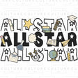 All Star DTF Transfer - Counter Culture DIY