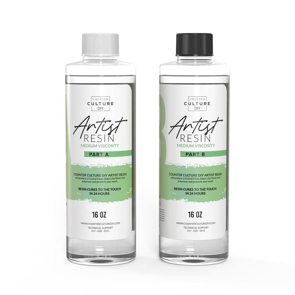 Artist Resin Medium Viscosity - Counter Culture DIY