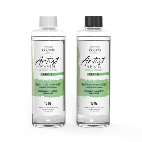 Artist Resin Medium Viscosity - Counter Culture DIY