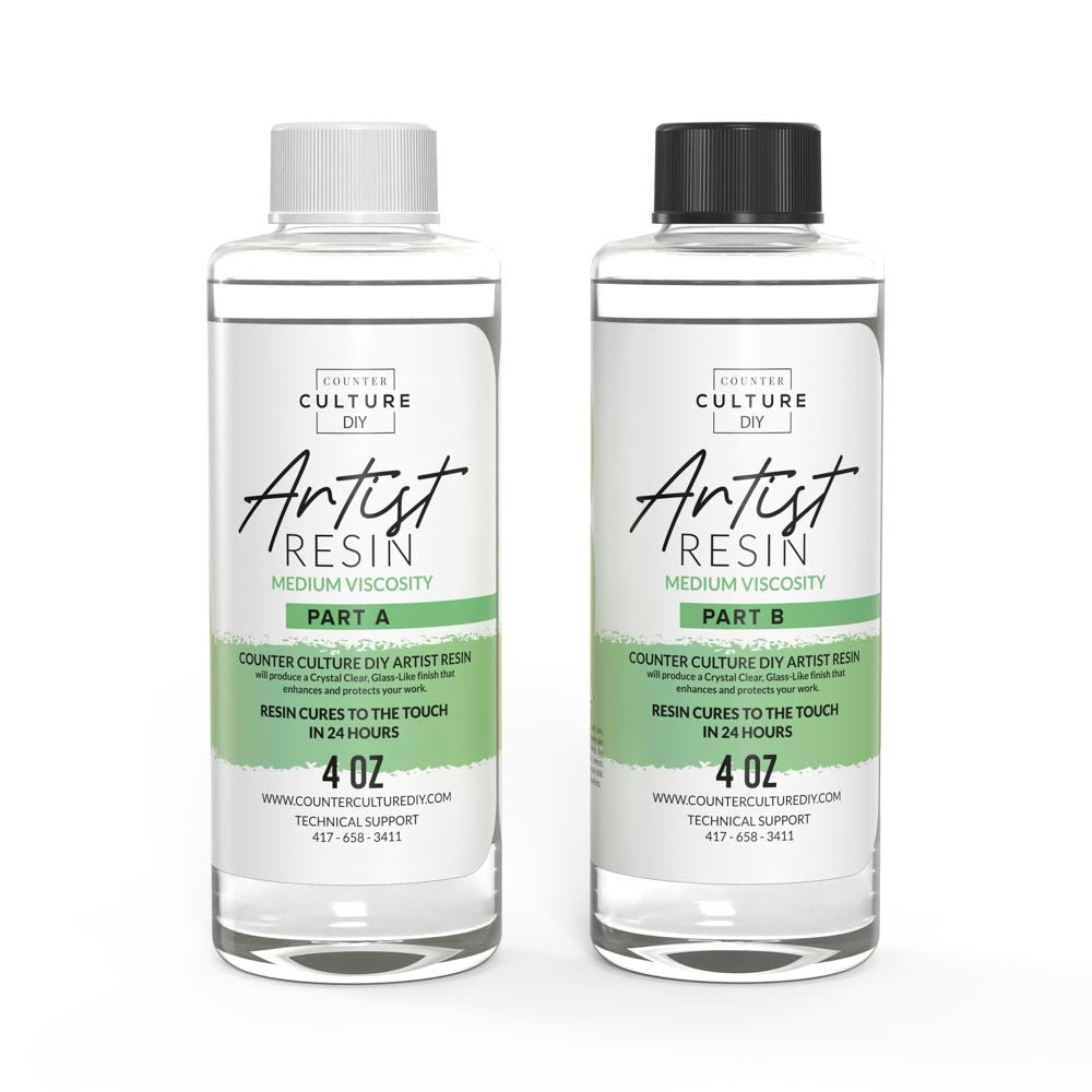 Artist Resin Medium Viscosity - Counter Culture DIY