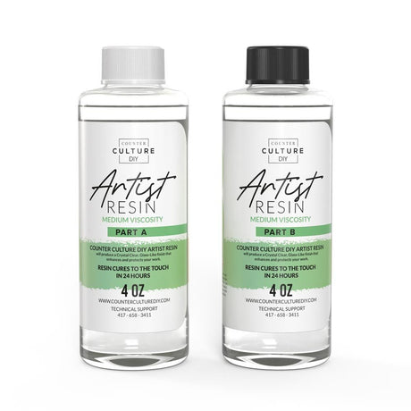 Artist Resin Medium Viscosity - Counter Culture DIY