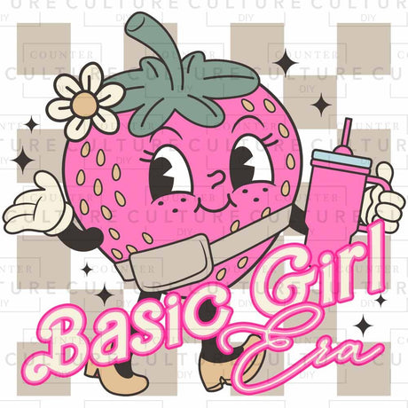 Basic Girl Era DTF Transfer - Counter Culture DIY
