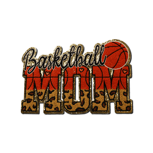 Basketball Mom Chenille Patch - Counter Culture DIY