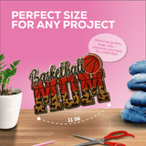 Basketball Mom Chenille Patch - Counter Culture DIY