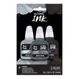 Brea Reese Alcohol Ink 3 Pack - Fog, Slate, Black - Counter Culture DIY
