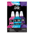 Brea Reese Alcohol Ink 3 Pack - Pink, Lake Blue, Purple - Counter Culture DIY