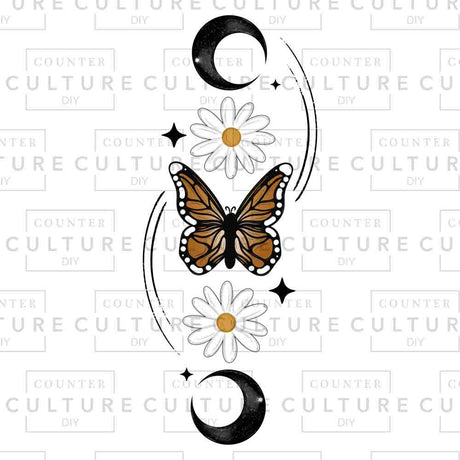 Butterfly Spine UV DTF - Counter Culture DIY
