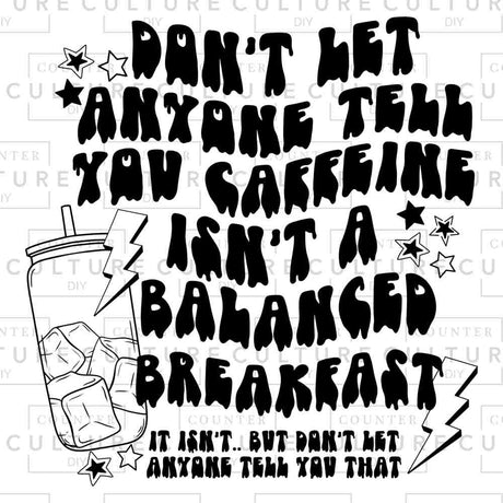 Caffeine Black UV DTF - Counter Culture DIY