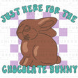 Chocolate Bunny Purple Transfer - Counter Culture DIY