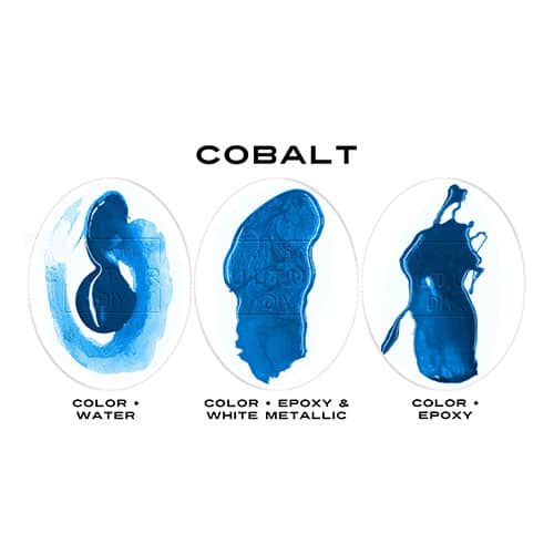 Cobalt blue epoxy pigment