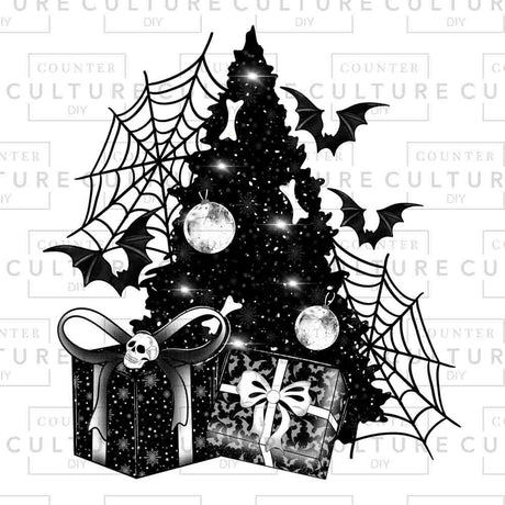 Creepmas Tree UV DTF 2 - Counter Culture DIY