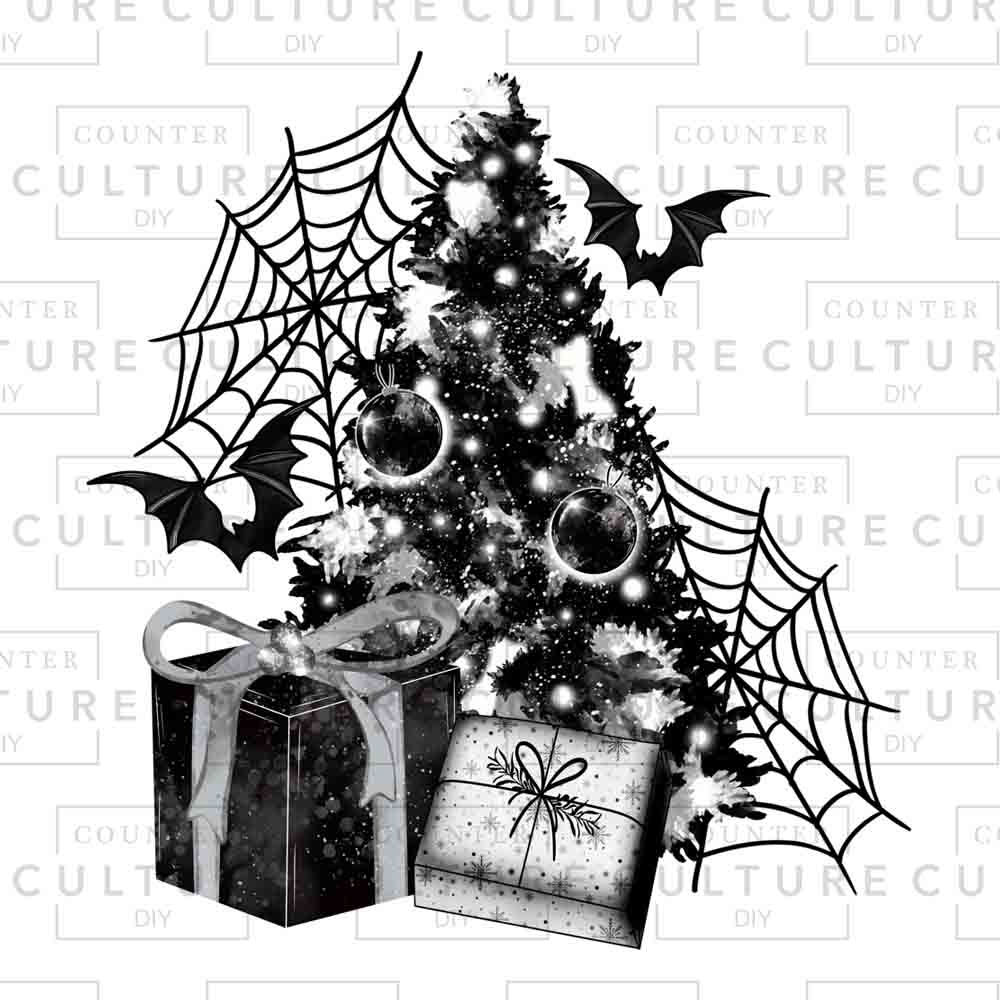 Creepmas Tree UV DTF - Counter Culture DIY