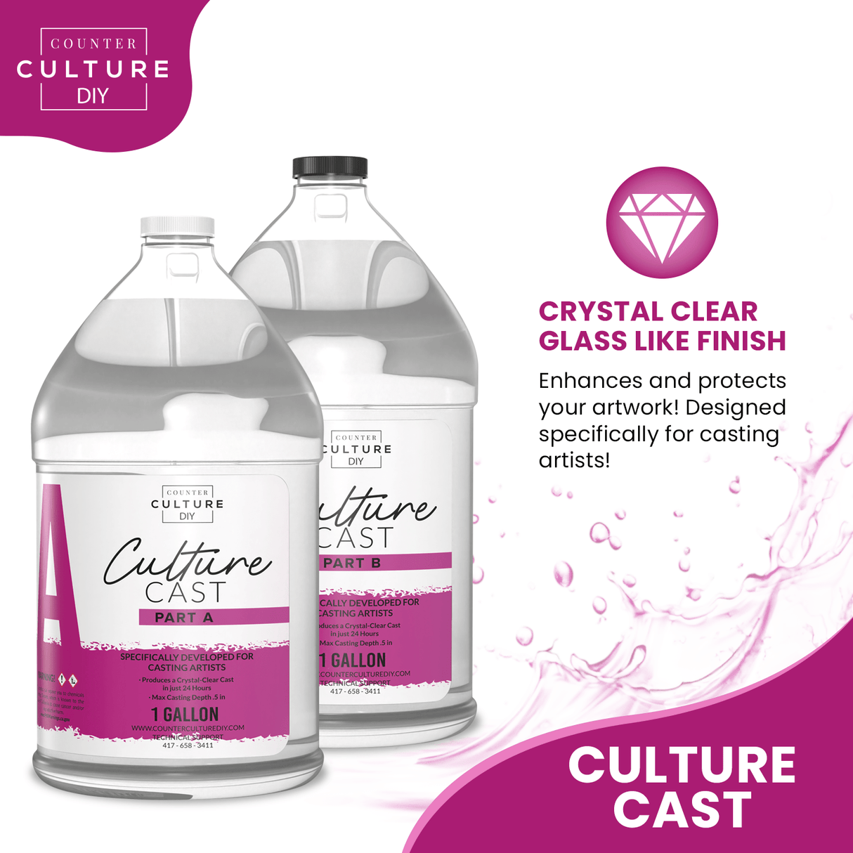 Culture Cast Casting Resin - Counter Culture DIY