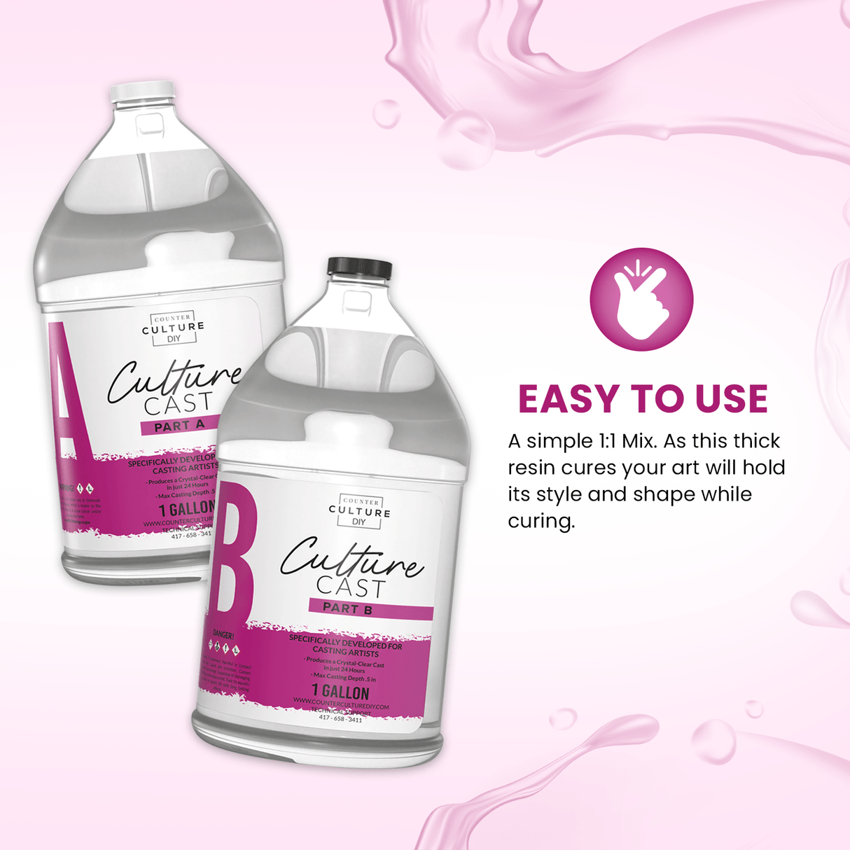 Culture Cast Casting Resin - Counter Culture DIY