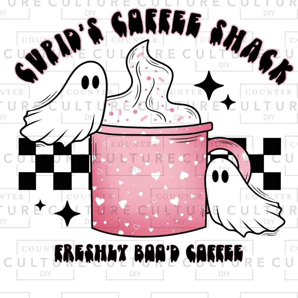 Cupids coffee shack DTF Transfer - Counter Culture DIY