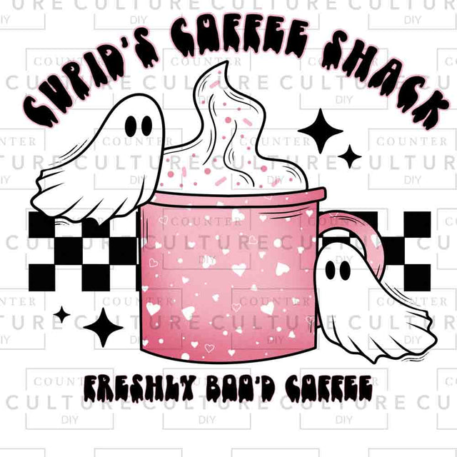 Cupids coffee shack DTF Transfer - Counter Culture DIY