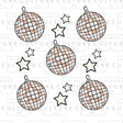Disco Ball Grid UV DTF - Counter Culture DIY