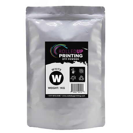 DTF Powder 1kg Bag White - Counter Culture DIY
