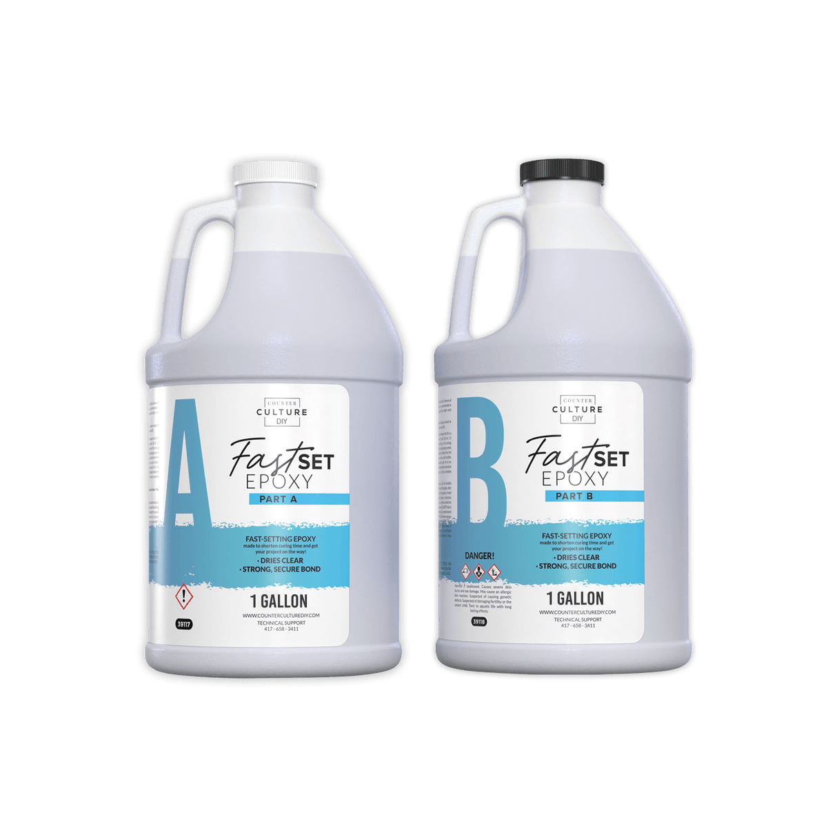 Fast Set Epoxy - High Gloss Finish - Counter Culture DIY