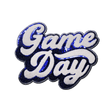 Game Day Blue Chenille Patch - Counter Culture DIY