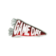 Game Day Chenille Patch – Red & Silver Sequin Spirit! - Counter Culture DIY