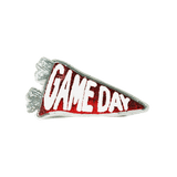 Game Day Chenille Patch – Red & Silver Sequin Spirit! - Counter Culture DIY