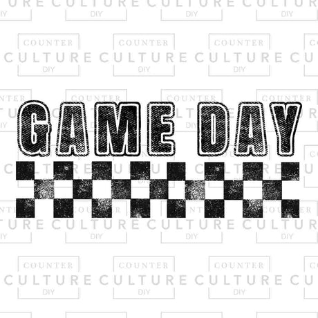 Game Day UV DTF - Counter Culture DIY