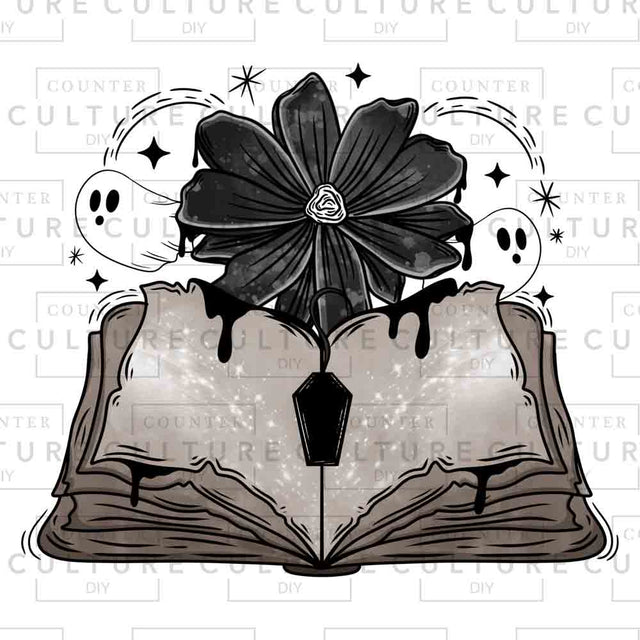 Ghost book UV DTF 2 - Counter Culture DIY