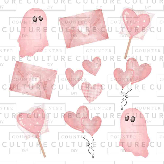 Ghosty grid UV DTF - Counter Culture DIY