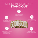 "God is Good" Chenille Patch - Counter Culture DIY
