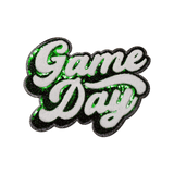 Green "Game Day" Chenille Patch - Counter Culture DIY