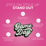 Green "Game Day" Chenille Patch - Counter Culture DIY