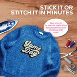 Green "Game Day" Chenille Patch - Counter Culture DIY