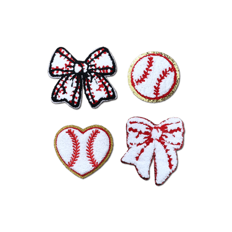 Hat Patches: Baseball (4 patches) - Counter Culture DIY