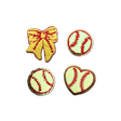 Hat Patches: Softball (set of 4) - Counter Culture DIY