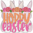 Hoppy Easter Pink DTF Transfer - Counter Culture DIY