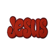 "Jesus" in Red Patch - Counter Culture DIY