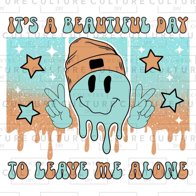 Leave Me Alone UV DTF - Counter Culture DIY