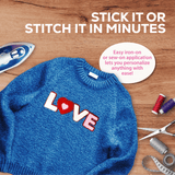 Love Patch - Sequin & Embroidered - Counter Culture DIY