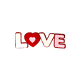 Love Patch - Sequin & Embroidered - Counter Culture DIY