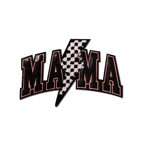 Mama Lighting Chenille Patch - Counter Culture DIY