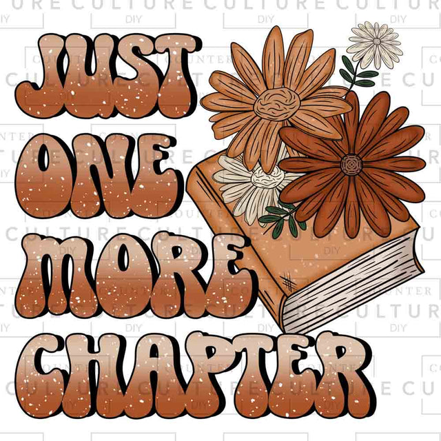 One More Chapter UV DTF - Counter Culture DIY