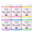 Pastel Acrylic Chalk-Like Paint Bundle - 6 Colors lifestyle image