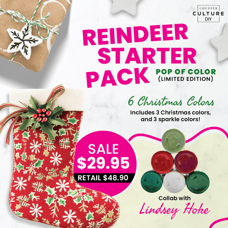 Reindeer Starter Pack – Pop of Color (Limited Edition) - Counter Culture DIY